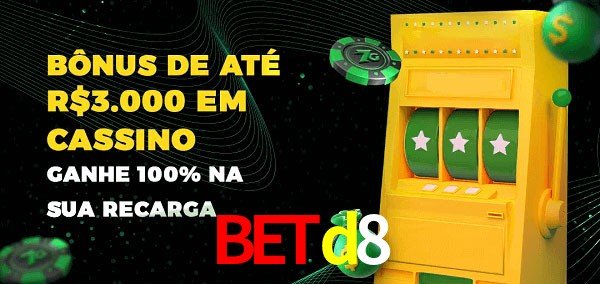 betd8 melhor bônus de depósito